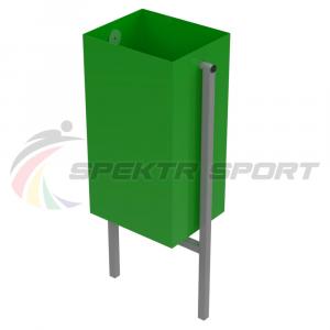 Купить Урна для мусора прямоугольная 370х250х650 мм в Печоре 