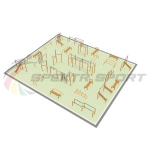 Купить Парковая площадка для Воркаут и WRK 6_76mm в Печоре 