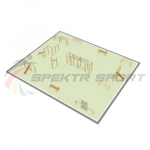 Купить Парковая площадка для Воркаут и WRK 2_76mm в Печоре 